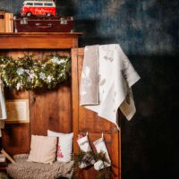 Wool Baby Blanket - Beige Moose