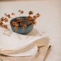 Classic White Linen Napkin