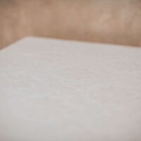 White Flower Ornaments Linen Tablecloth