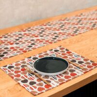 Hearts Linen Placemat