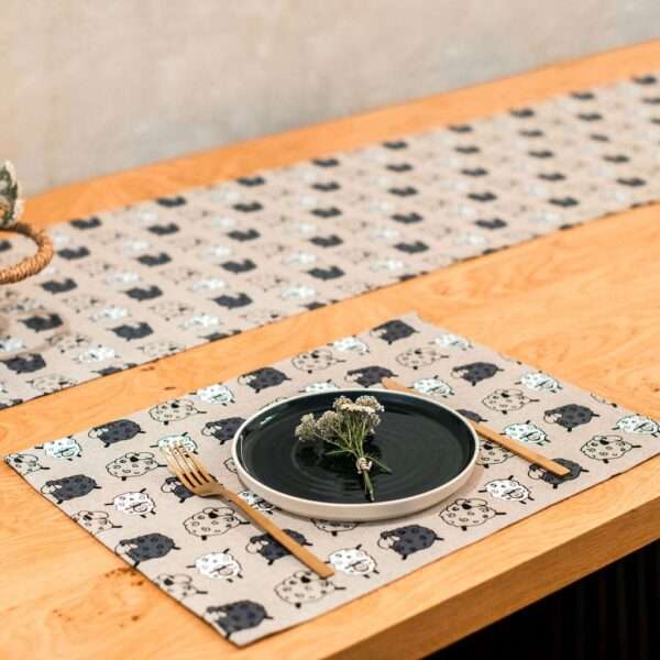 Sheep Linen Placemat Sheep Linen Placemat