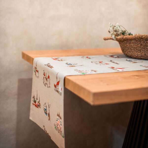 TALLINN OLD TOWN LINEN RUNNER