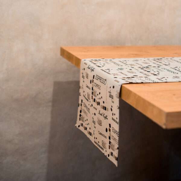 COFFEE LINEN RUNNER COFFEE LINEN RUNNER