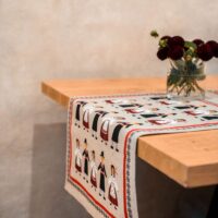 Estonian National Folk Cloths Linen Runner