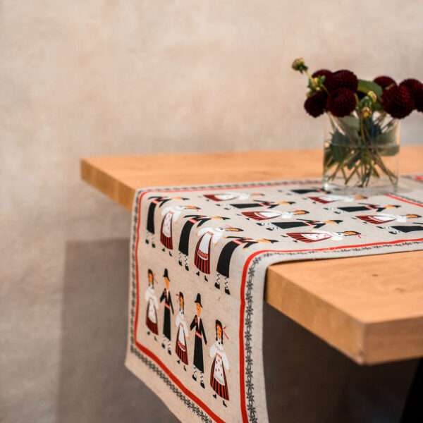 Estonian National Folk Cloths Linen Runner
