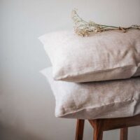 Natural Linen Pillow Case