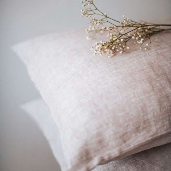 Natural Linen Pillow Case Natural Linen Pillow Case