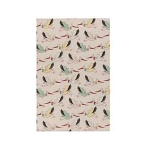Linen tea towel - Stork linen fabric - Nordic Linen
