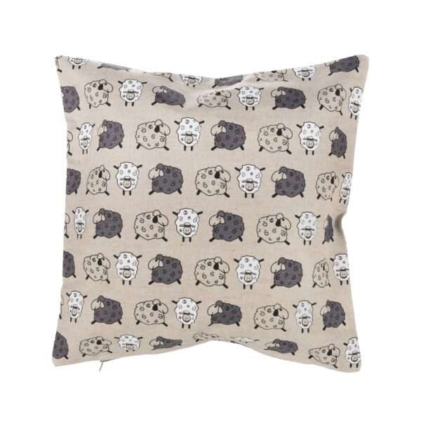 Linen cushion cover - Sheep linen fabric - Nordic Linen