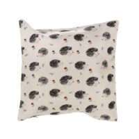 Linen cushion cover - Hedgehog linen fabric - Nordic Linen
