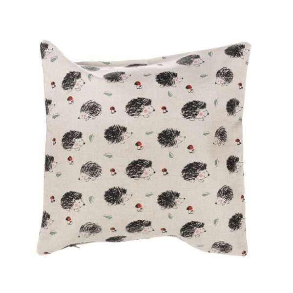 Linen cushion cover - Hedgehog linen fabric - Nordic Linen