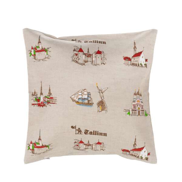 Linane padjakate - Tallinna vanalinna linasest kangast - Nordic Linen Linane padjakate - Tallinna vanalinna linasest kangast - Nordic Linen