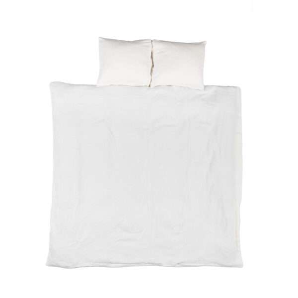 White Washed Linen Bed Set White Washed Linen Bed Set