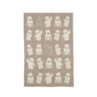 Wool Baby Blanket – Beige Teddy Bear