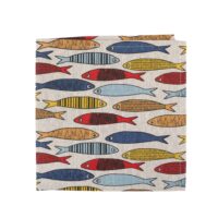 Colorful Fishes Linen Napkin