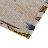 Colorful Fishes Linen Napkin