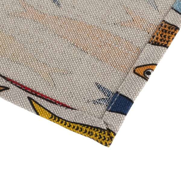 Colorful Fishes Linen Napkin Colorful Fishes Linen Napkin