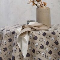 Classic Grey Linen Napkin