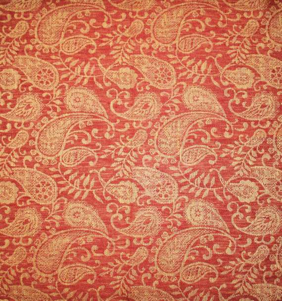 gold red paisley pattern gold red paisley pattern