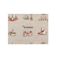 Tallinn Old Town Linen Placemat