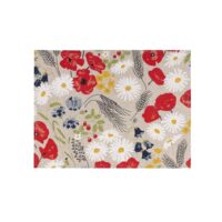 Poppies and Daisies Linen Placemat