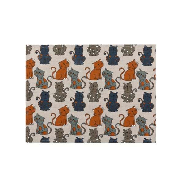 Colorful Cats Linen Placemat Colorful Cats Linen Placemat