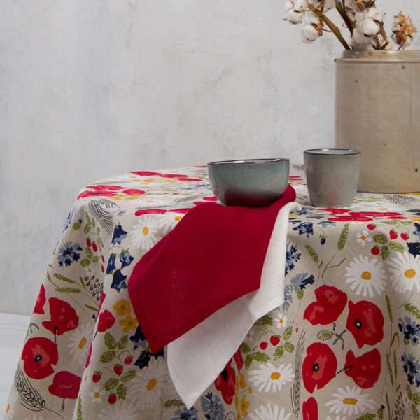 Classic Red Linen Napkin Classic Red Linen Napkin