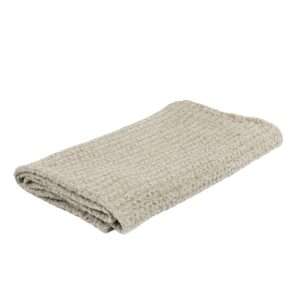 Linen Natural Waffle Bath Towel