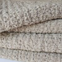 Linen Natural Waffle Bath Towel