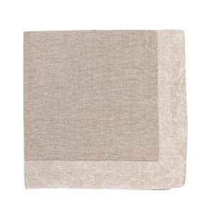 Klassikaline hall linasest linasest salvrätik põllulille äärisega