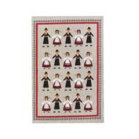 Estonian National Folk Cloths Linen Tea Towel