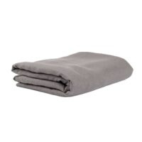 Grey Linen Flat Sheet