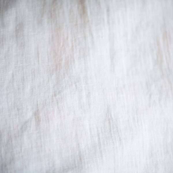 White stone washed linen White stone washed linen
